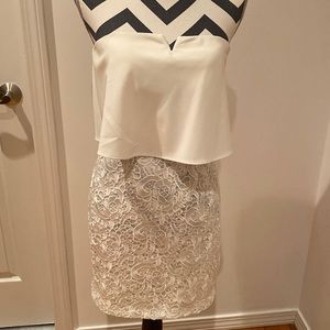 NWOT Beautiful Aidan Mattox Strapless Dress